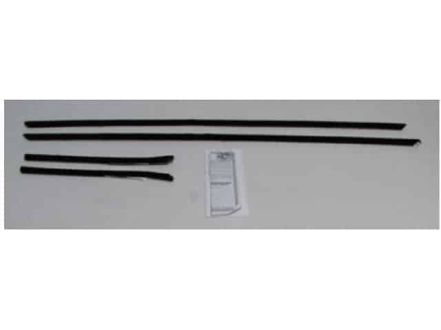 Window Felt Kit: 68 Camaro CONV Deluxe trim, w/outer molds - Authentic (4 pce)